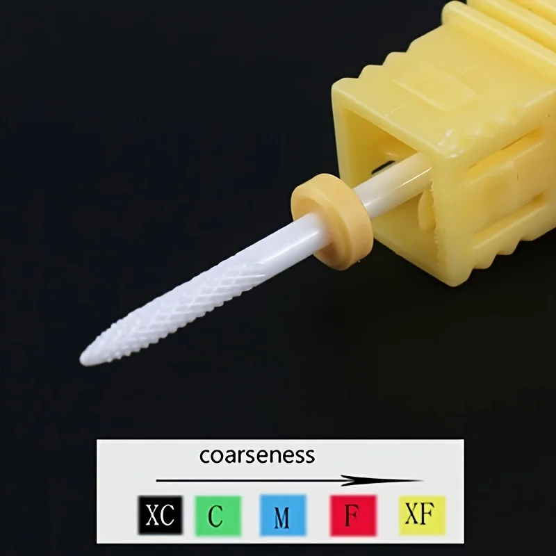 세라믹 카바이드 네일 드릴 비트 네일 커터 회전 버 밀링 비트 전동 드릴 기계 매니큐어 페디큐어 도구