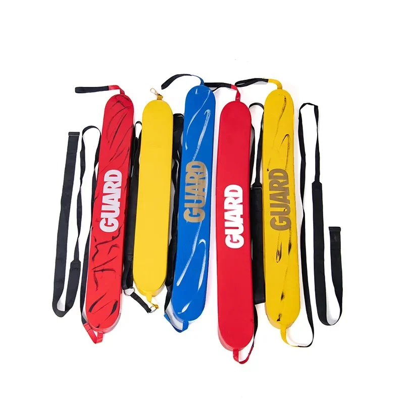 Pool back float board foam NBR rescue buoy water park sports buoy stick lifeguard thrower