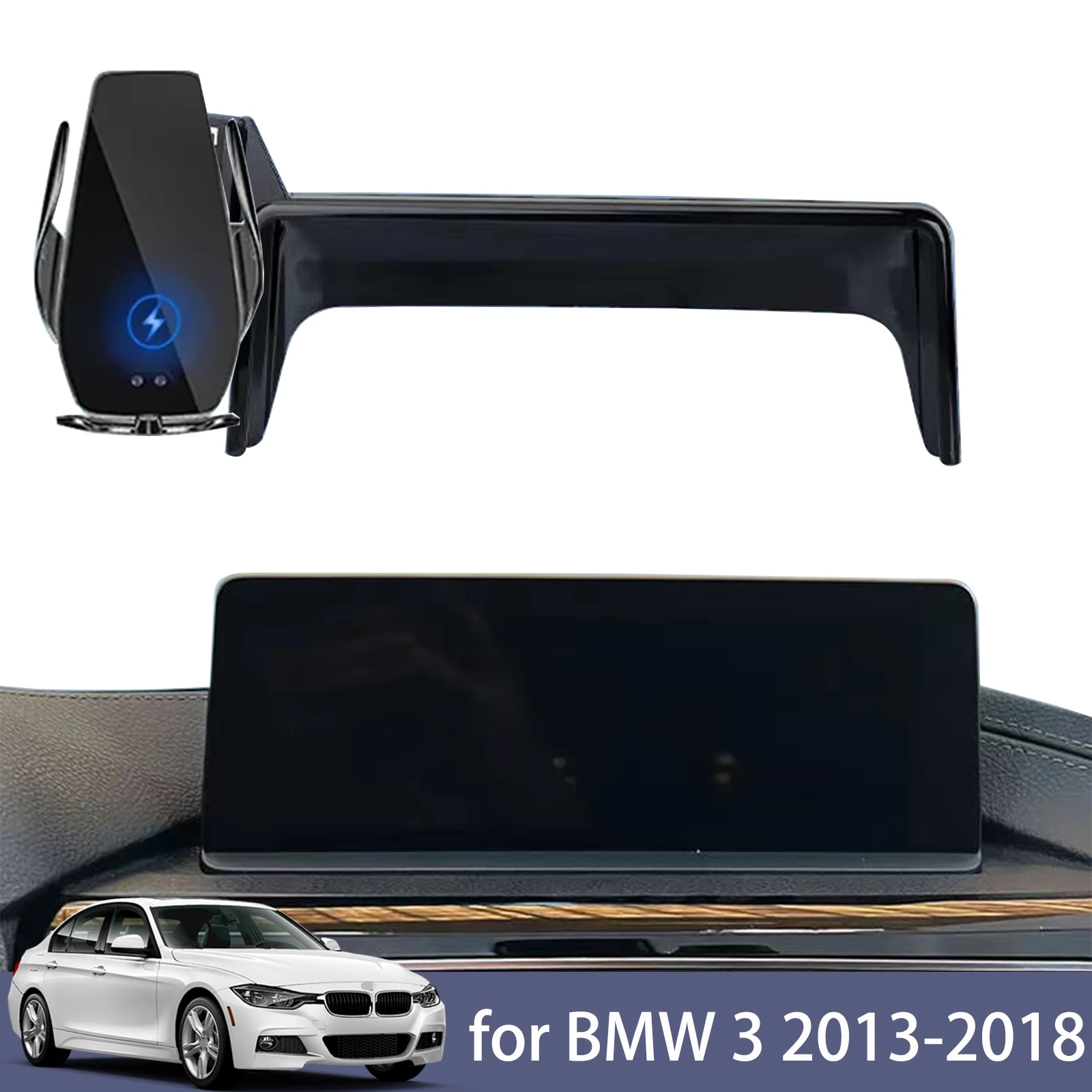 

Автомобильный держатель для телефона для BMW 3 2013-2018 для BMW3 экран навигационный кронштейн Магнитный Новый энергетический беспроводной зарядный стеллаж