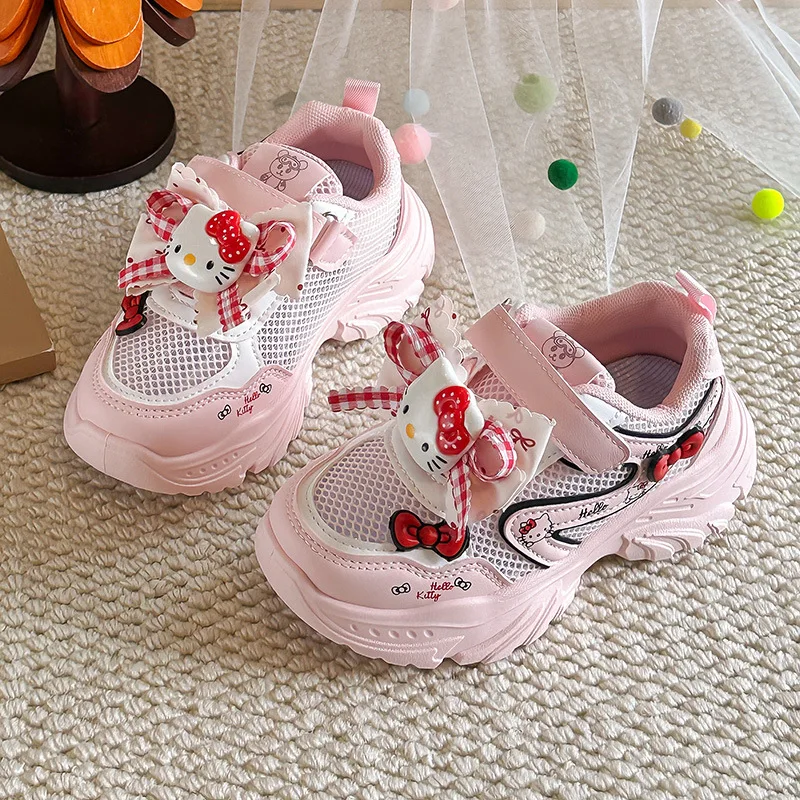 

Girls Sports Shoes Casual Kids Princess Big Kids Dad Running Hot Cute Bow, Adorable Seasonal Children's Footwear Collection