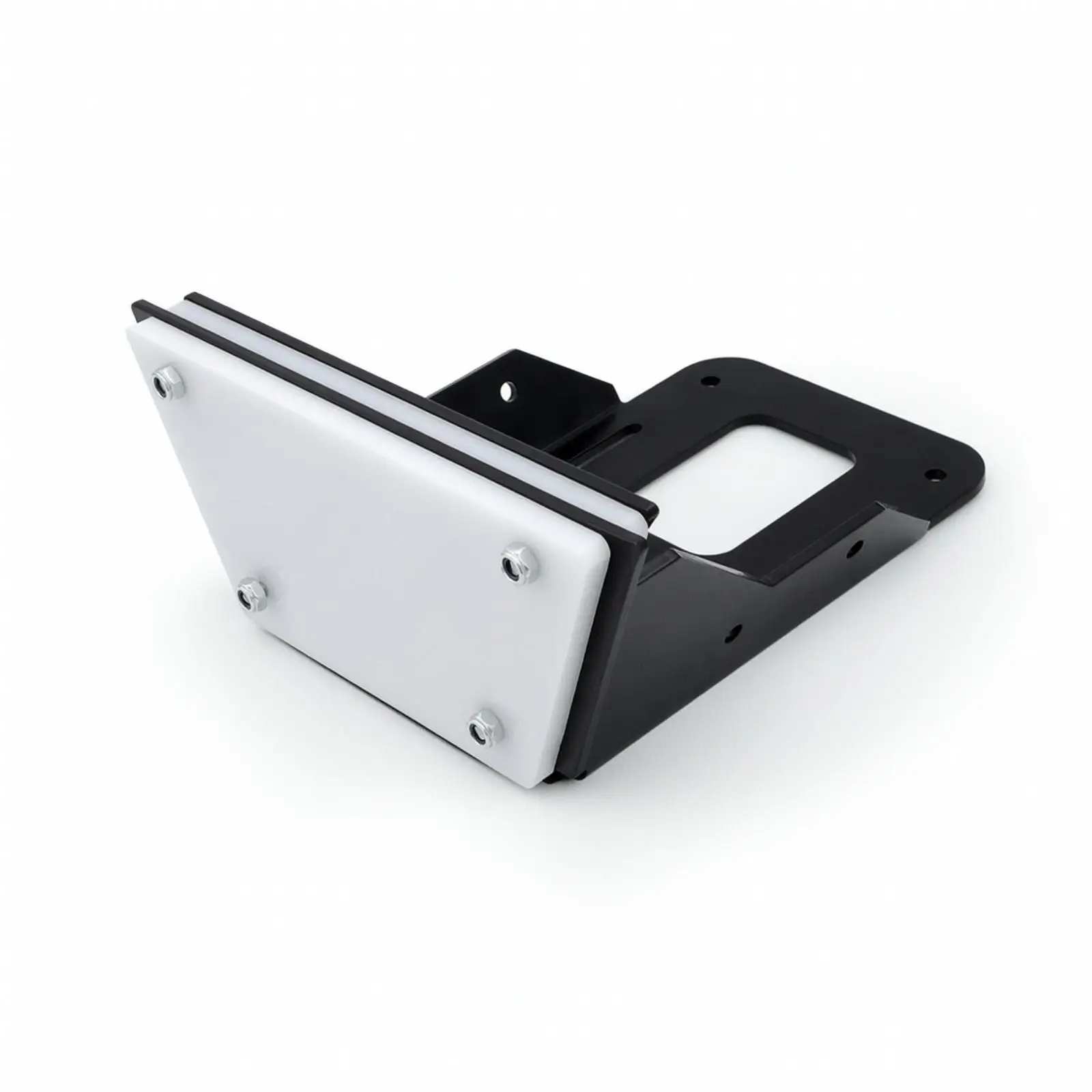Outboard Motor Transom Support Plate Aluminum Alloy Hanging Plate Bracket Fixed Outboard Motor Bracket for Boat Owners, Boaters