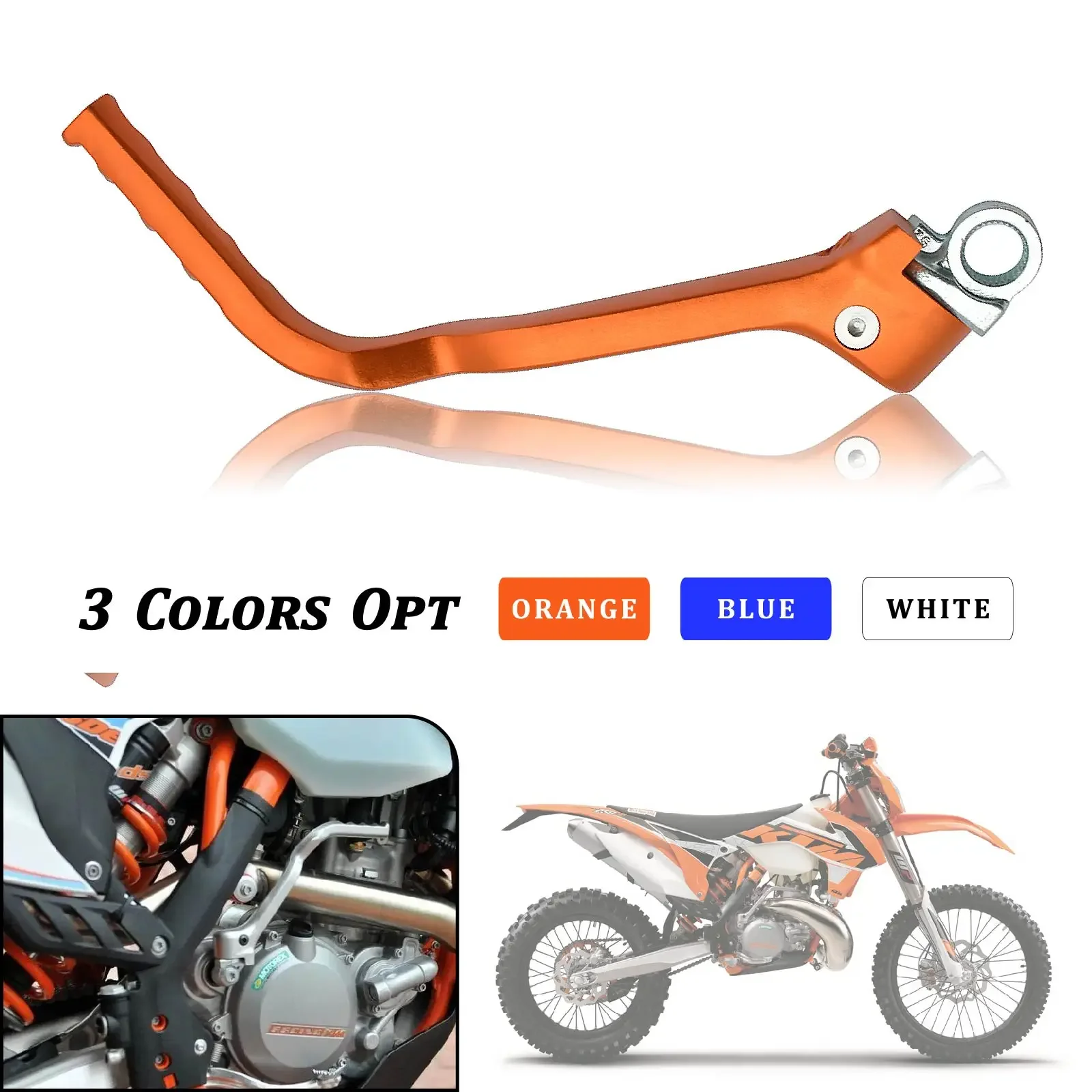 

Motorcycle Kick Start Starter Lever Pedal For Husqvarn TE TC For KTM SX XC XCW XCF XCFW SXF EXC EXCF 250 300 350 450 2011-2016