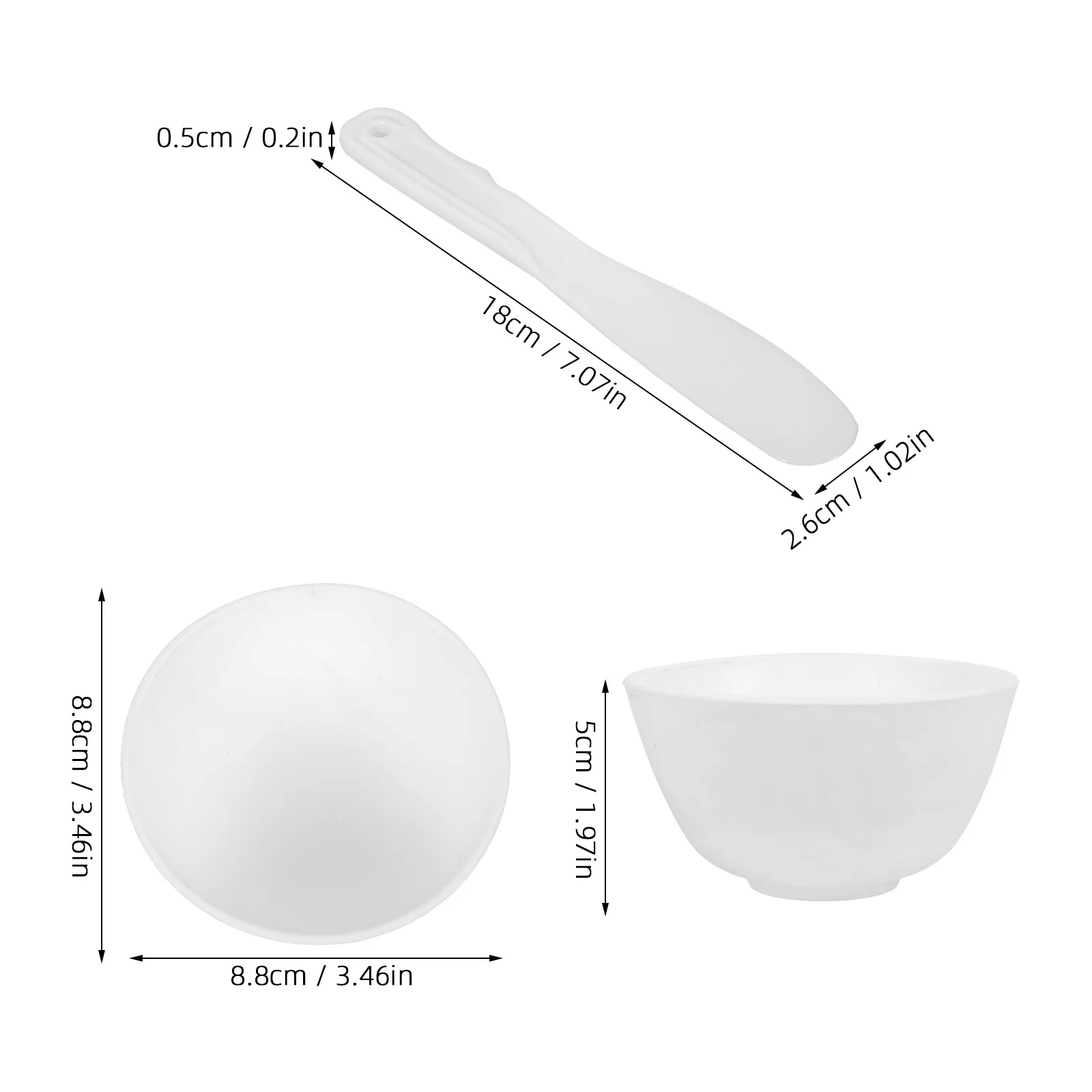 1 Juego de 1 Juego de cuenco para máscara Diy, cuenco mezclador de silicona para Kit de fabricación de mascarillas faciales, aplicador, accesorios de belleza, suministro de Spa, herramienta Facial