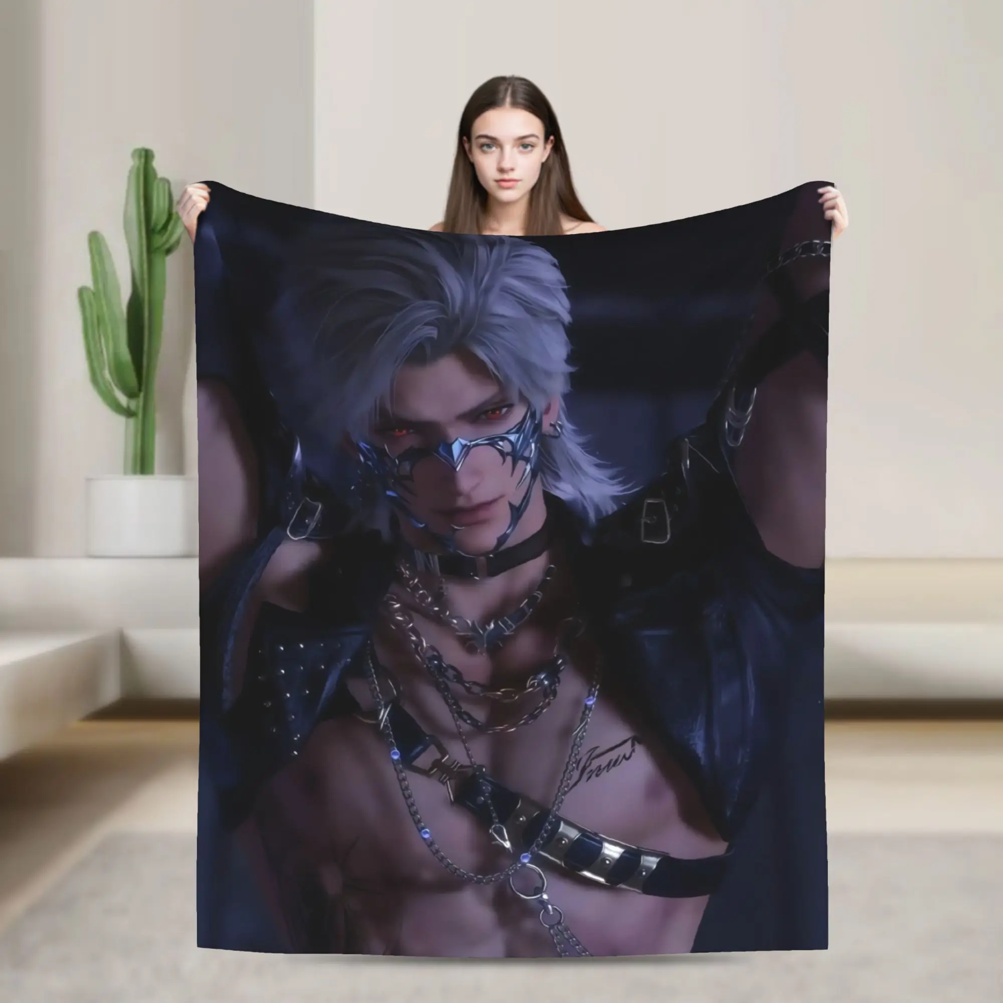 Soft Warm BlanketBoy Girl Decorative Love and Deepspace Your Husbands Your Boyfriends Bedding Throws Flannel Bedspread