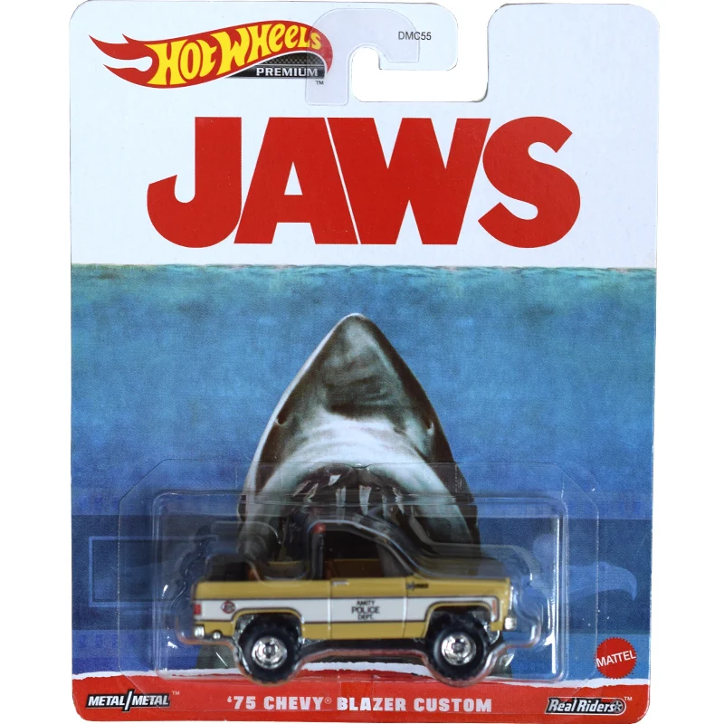 Original Hot Wheels Car Culture Metal Model K.I.T.T JAWS Shark Forza Alloy Kid Toys for Boys 1/64 Automobile Entertainment Movie