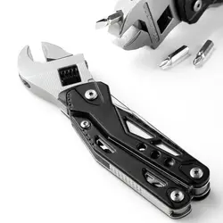 Multi-function Wrench Pliers Adjustable Wrench Cutter Screwdriver Set Repair Tools Survival Emergency Gear Tools Set