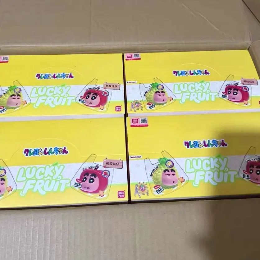 Crayon Shin-chan Lucky Fruit Mystery Blind Box Gifts Toy Model Anime Figures Collect Ornaments - view 5