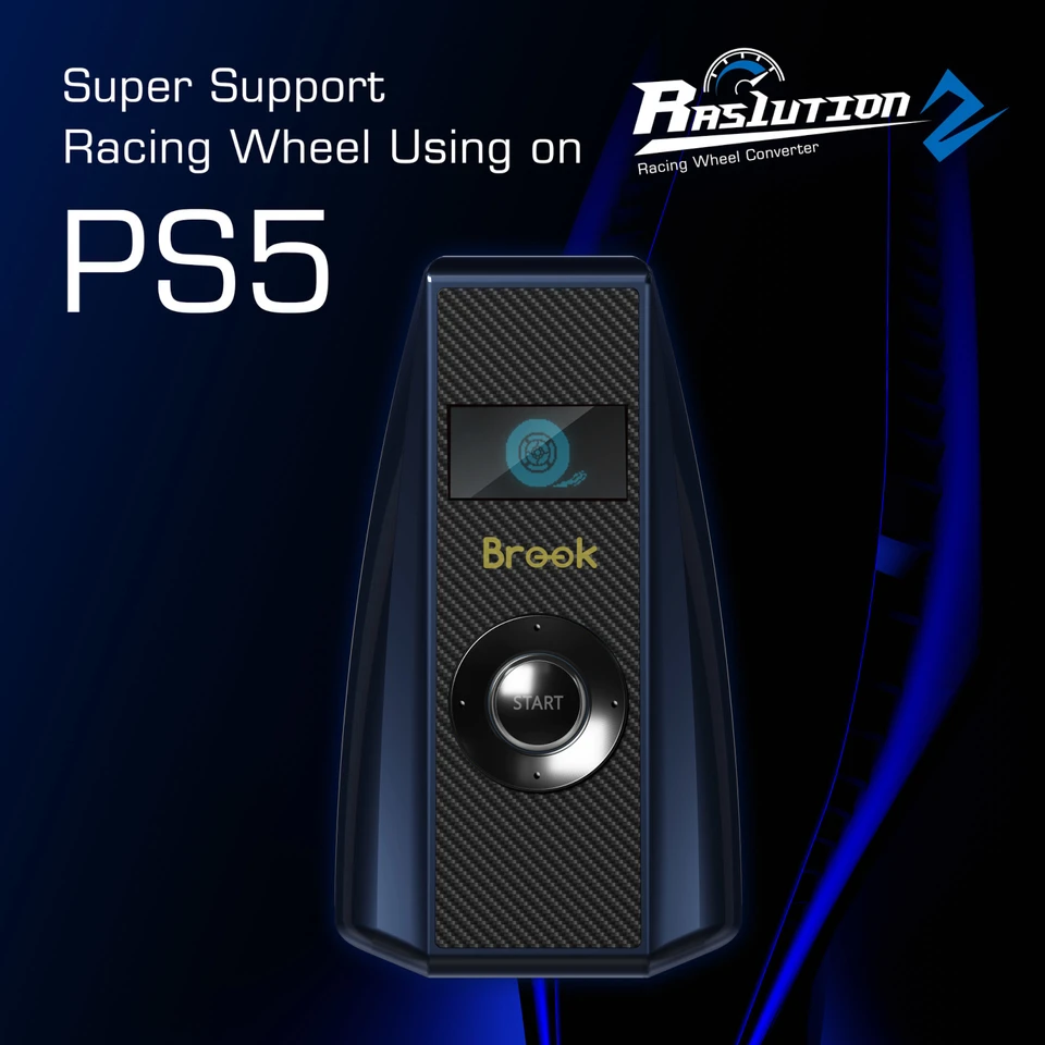 Brook Raslution 2 Racing Wheel Converter Adapter for PS5/PS4/PS3
