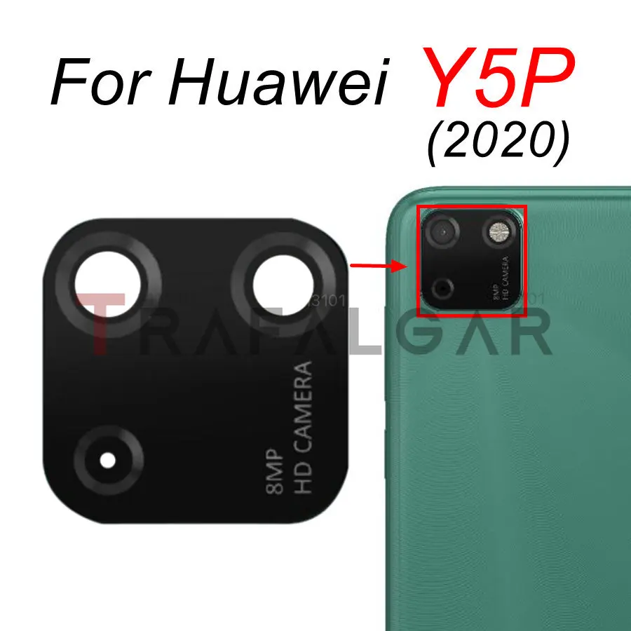 Rear Back Camera Glass Lens For Huawei Y5 Y6 Y7 Y8 Y9 Prime Pro Y5P Y6P Y6S Y7A Y7P Y8S Y8P Y9S Y9A Y60 2018 2019 2020 Replace