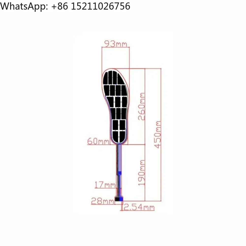 Multi Point Pressure Sensor for Sports Posture Correction, Insole and Sole Pressure Measurement, FSR Gait Analysis Sensor