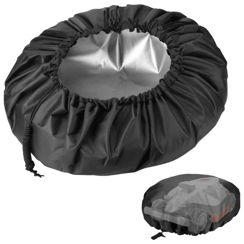 

Protective With Drawstring Waterproof Sunscreen Freeze Garden Oxford Cloth Tractor Cover Protective Lawnmower