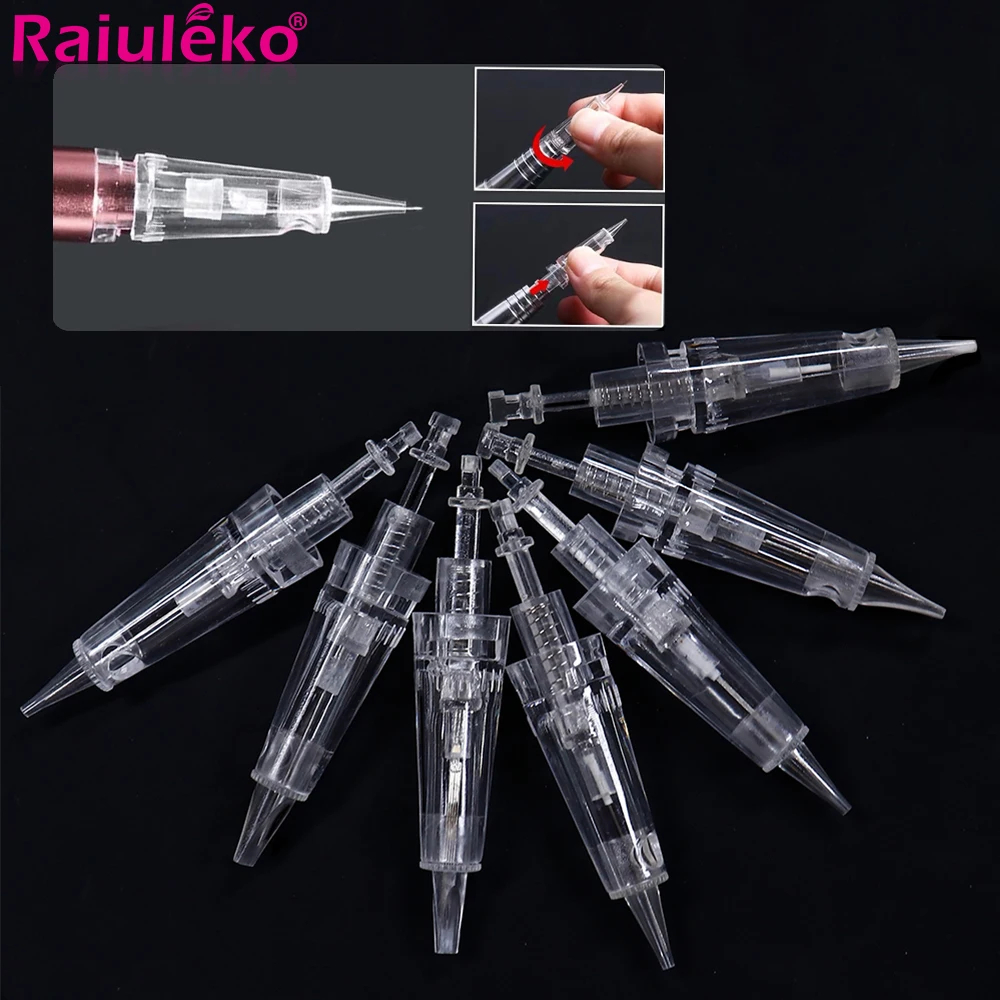 

Tattoo Needles Cartridges Professional Disposable Permanent Makeup Eyebrow Eyeliner Lip Microblading Cartridge Machines Supplies