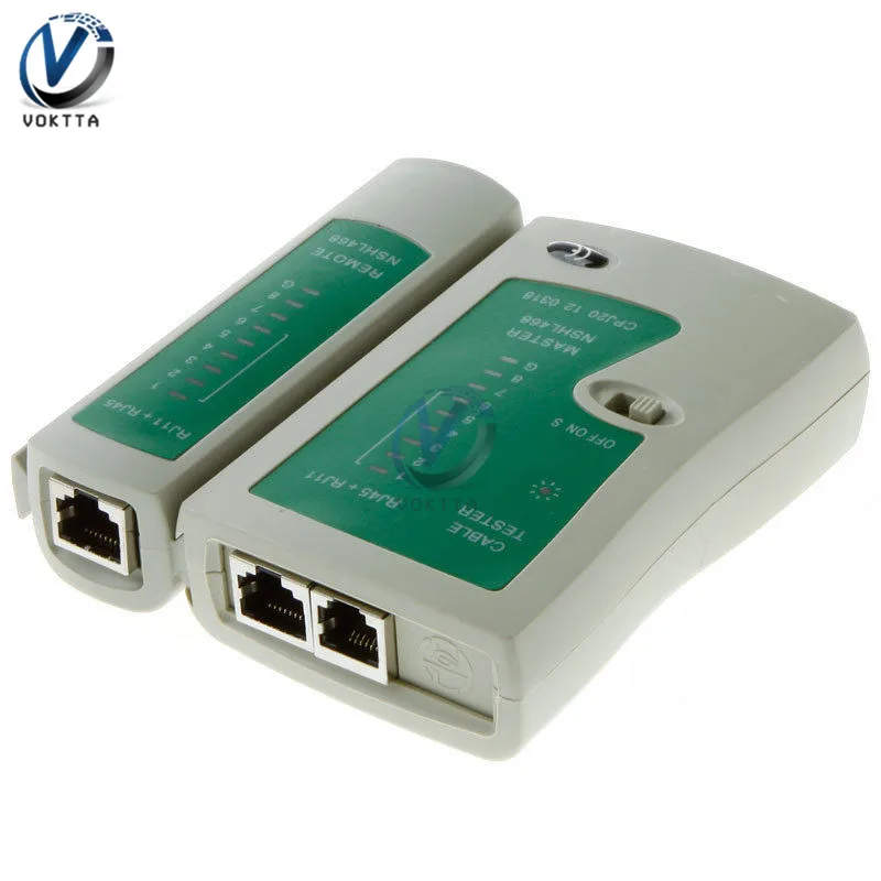 Imagem -03 - Testador de Rede Cabo de Rede Testador Lan Cabo Rj45 Rj11 Rj12 Cat5 Cabo de Rede Testador Detector Rastreador Kit Ferramenta Teste Remoto