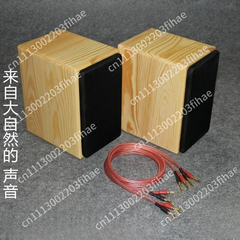 Solid wood speakers, 3-inch audiophile-level heavy bass and small stereo, high sound quality