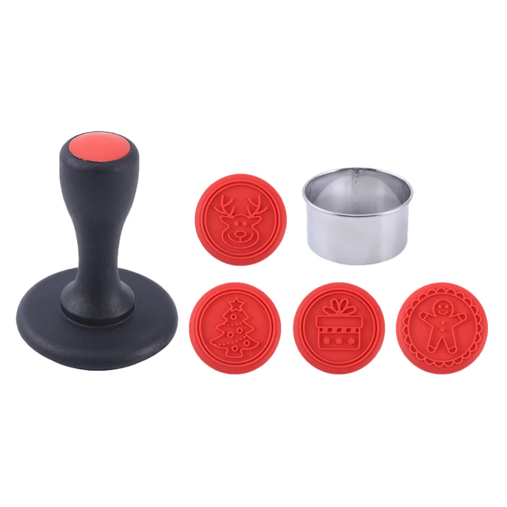 1 conjunto de molde de biscoito de natal, cortador de silicone, ferramenta de cozimento diy para fazer biscoitos festivos, molde de biscoitos