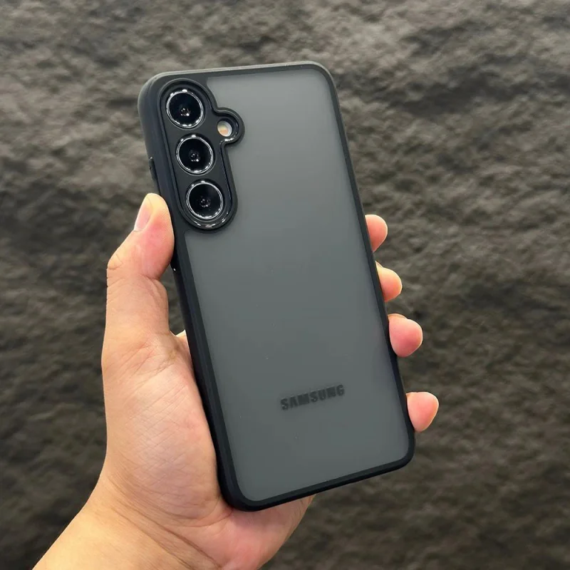 Armor Shockproof Clear Case for Samsung S24 S25 S23 S22 Ultra Plus FE A56 A36 A55 A54 A53 A14 A35 A3