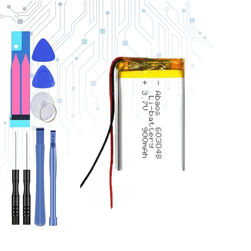 

Mp3/Mp4 Battery 603048 900mAh For Led Light Dvd Gps MP3 MP4 MP5 Pda For Psp Power Bank