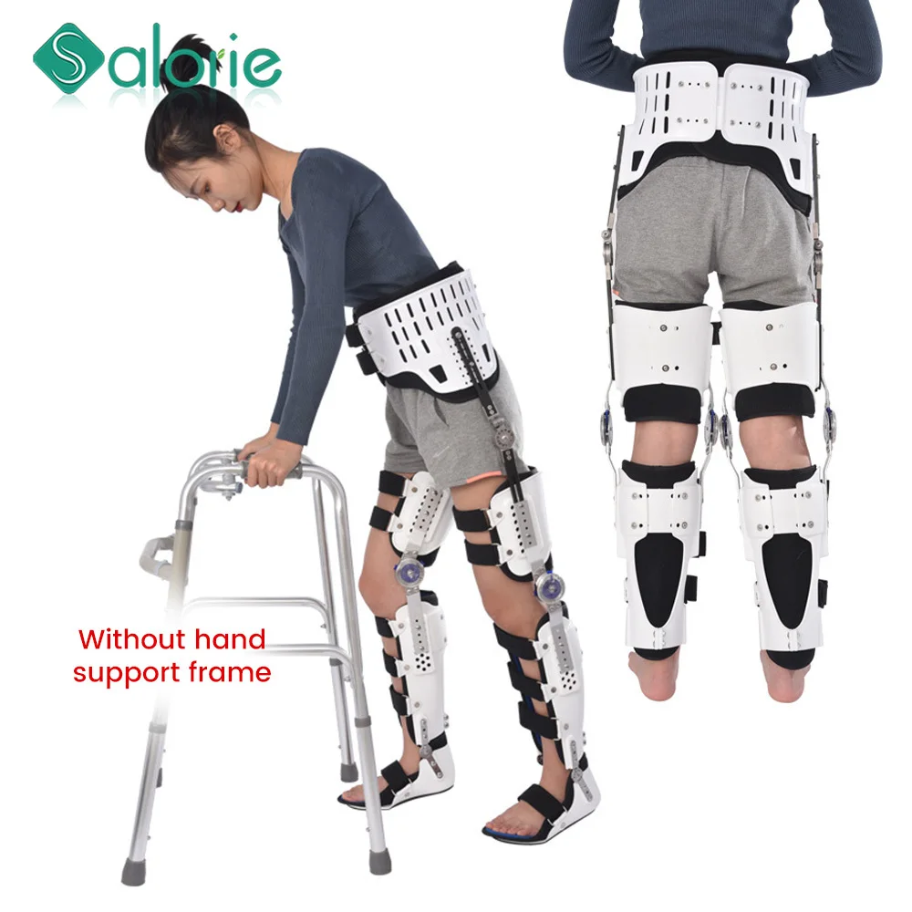 Leg Rehabilitation Waist Brace Knee Support Adjustable Ligament Strain Orthosis Meniscus Rehabilitation Ankle Orthosis Corrector