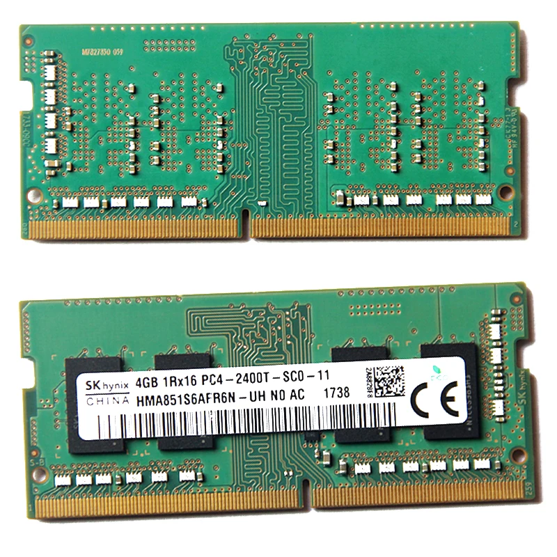 SK hynix DDR4 4GB 2400MHz RAM 1Rx16 PC4 - 2400T 1.2V Laptop memory SODIMM Mini host