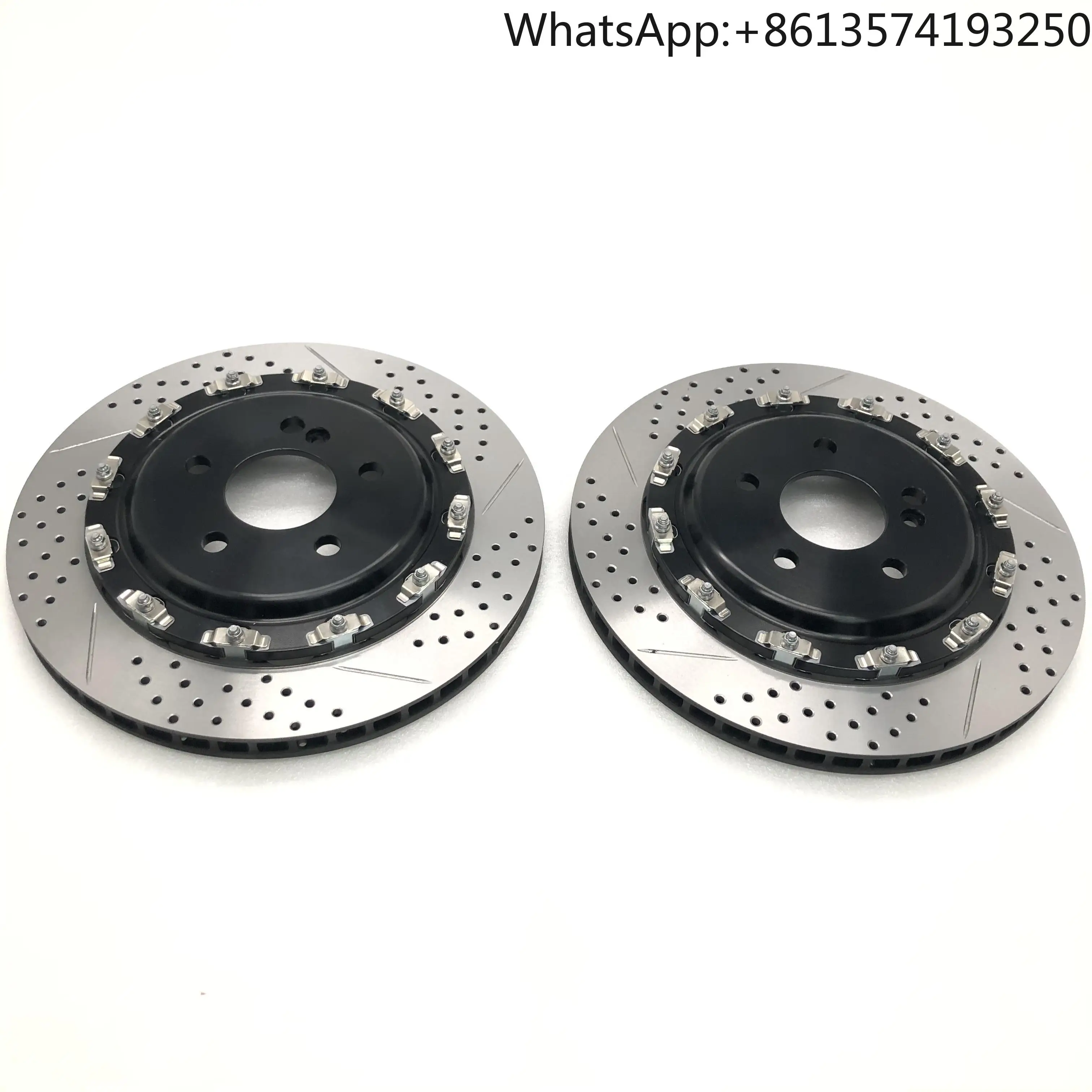 

For Jekit Rear Brake Disc 370*32mm Floating Bell for Audi TTRS 8J 2011