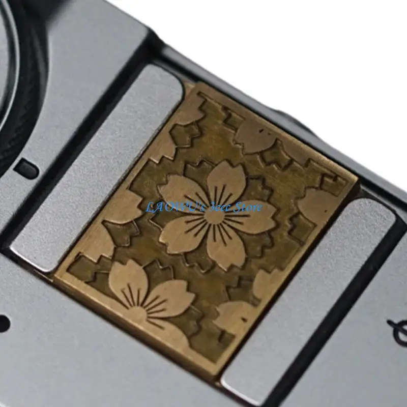 

Y8AD Professional Camera Shutter Button Flower Blossom Design Compatibility for XT5/XT30 A7C2 Professional Equipment