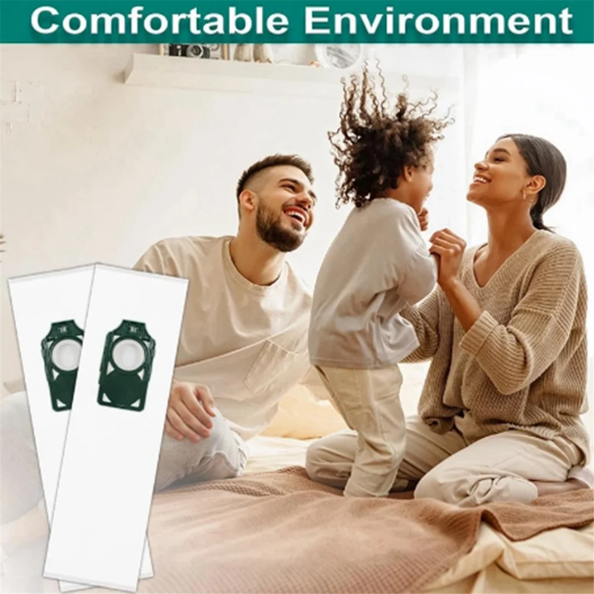 Bolsa de polvo de repuesto para Robot aspirador Riccar Surpalite R10S R10D R10O, 6 uds.