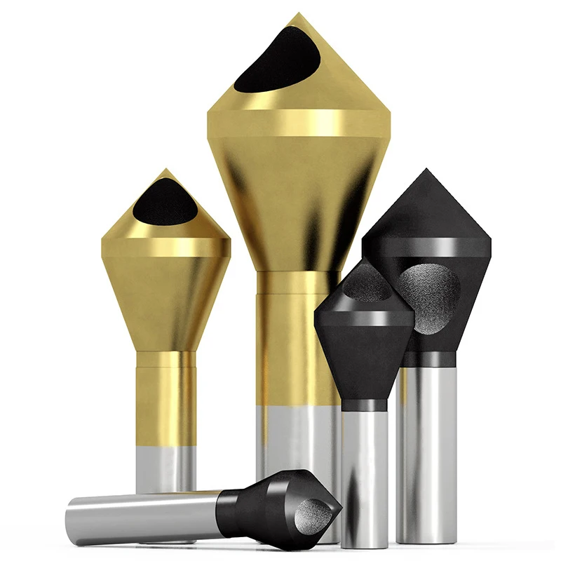 Countersink Drill Bit HSS M35 Cobalt 90 Degree Deburring Chamfer Cutter Hole Tool for Stainless Steel Iron Aluminum Metal Plate