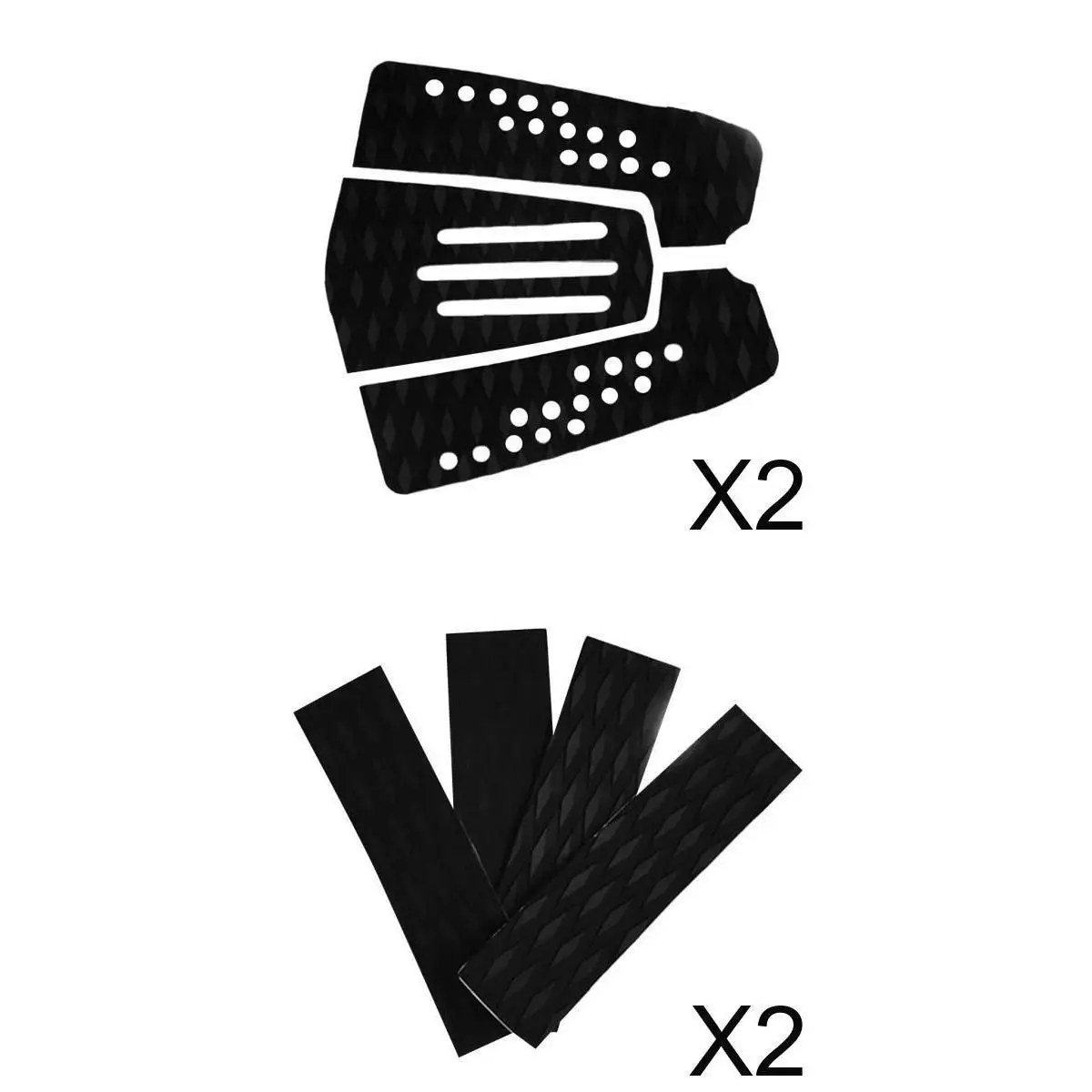 14Pcs Surfboard Traction Pads Surfing Outdoor Surf Paddle Shortboard Longboard Paddleboard Kiteboard Mat Sheet