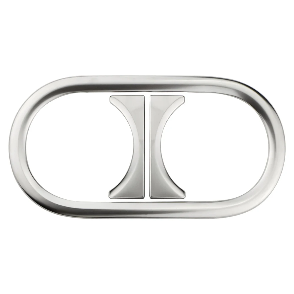 Stainless Steel Car Rear Seat Water Cup Cover Decoration Sticker Trim for Volkswagen VW T-roc Troc 2018-2023 Accessories