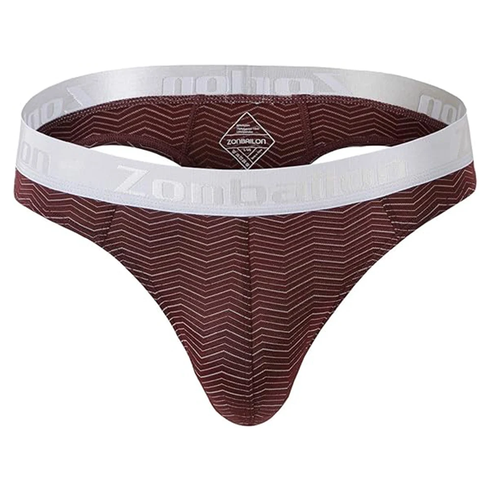 Jinshi Mens Thongs T-Back Breathable Thongs Underwear G-String Sexy Briefs Sissy Panties for Men