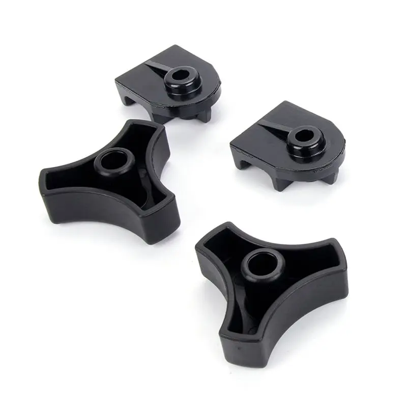 M93K-For Hard Tri-Fold Tonneau Cover 4 Pcs Truck Bed Rear Clamps For Pickup Truck Bed Cover