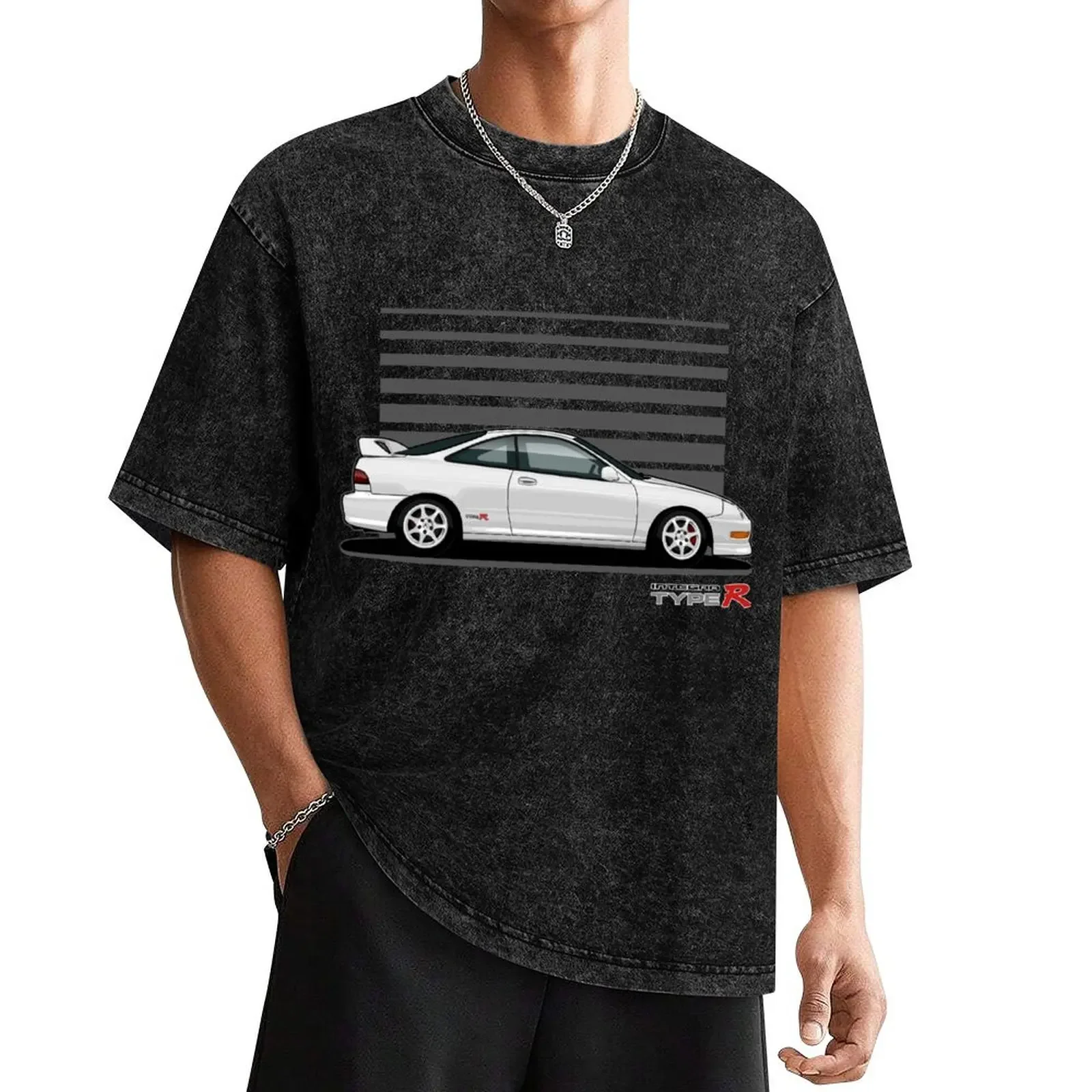 

Integra DC2 Type R T-Shirt Aesthetic clothing oversizeds anime sweat funny t shirts for men