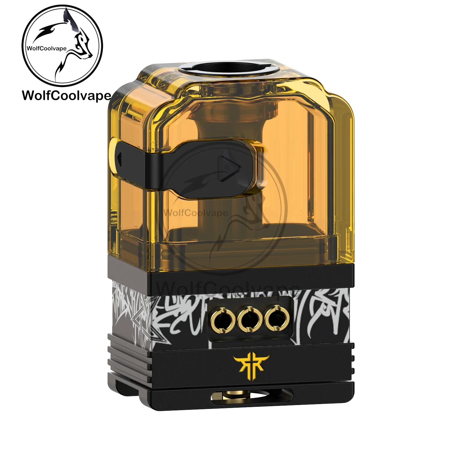 wolfcoolvape Requiem Boro Tank 6ml Silver Thunder Cloud X RBA Rebuildable Vape Atomizer El Mono Vapeador Air Pins 1.0–4.0mm