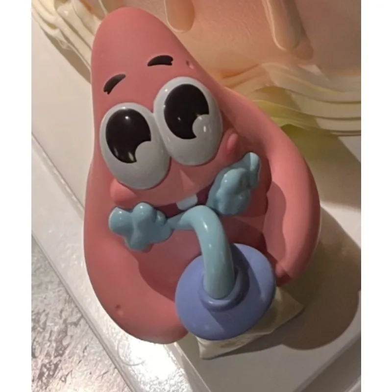 POPMART SpongeBob SquarePants Friends Series Figurines Creative Exquisite Decorative Trendy Blind Box Genuine Stock Peripheries view 2