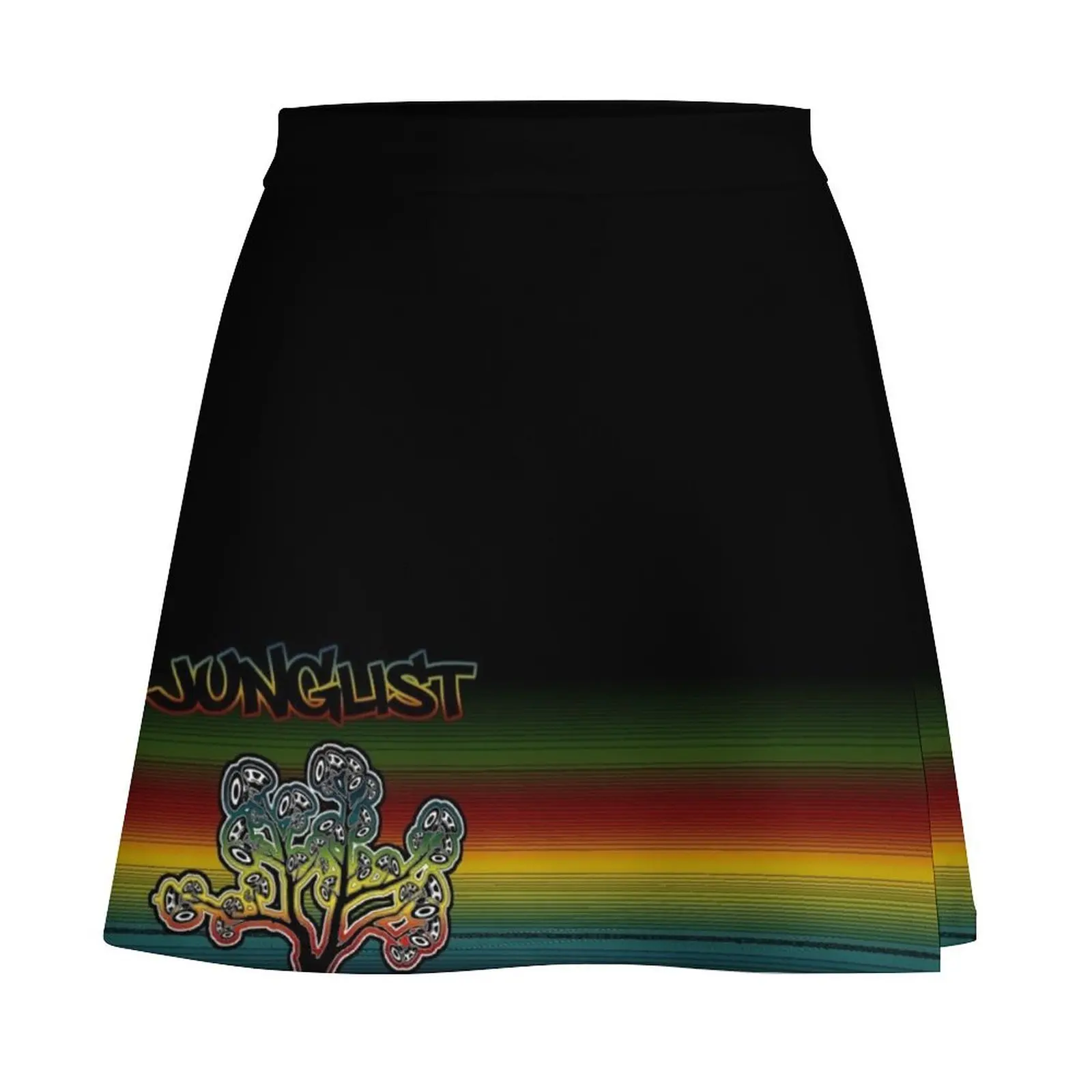 Junglist-SpeakerTree Mini Skirt korean style skirt Korean clothing 90s aesthetic Mini Skirt