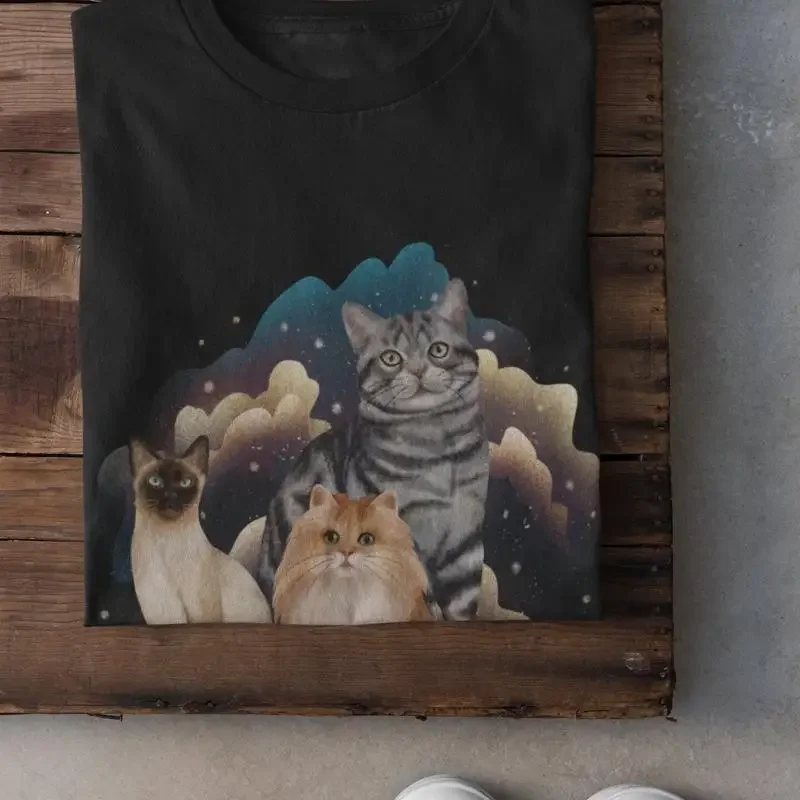 Coquette Clothing Cats T Shirt Grunge Alt Bad Taste Cat Retro Clothes Weird Surreal