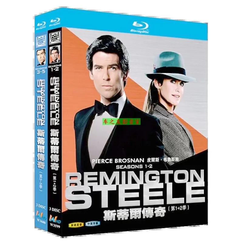 BD Blu-ray High Definition American Drama Steele Legend 1-5 Seasons Chinese and English Subtitles 6 Sets DVD Disc Boxed