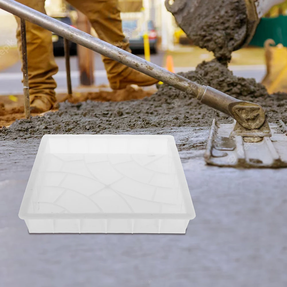 

2pcs Lawn Brick Mold Reusable Plastic Paver Molding For Garden Pathway Stepping Stone Making Outdoor Yard Pavement Landscaping