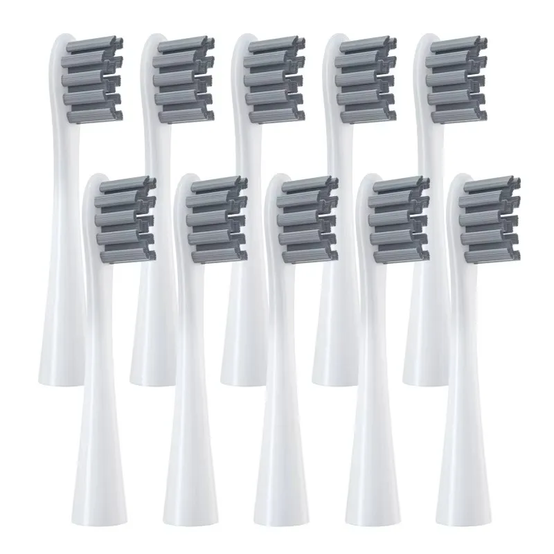 

10 Pcs/Pack Electric Toothbrush Heads for Oclean All Models x pro Elite, X, X Pro,Flow,F1,Air 2. Black, White, Pink