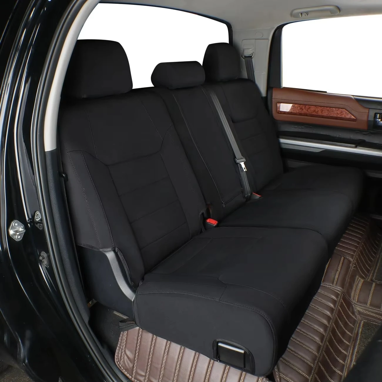 EKR Custom Fit Full Set Leather Car Seat Covers for Select  Cherokee 2011-2022 Model Years