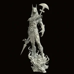 The height of man 50mm 75mm 90mm Resin model kits figure colorless and self-assembled 3D Printing  TD-7080/3D