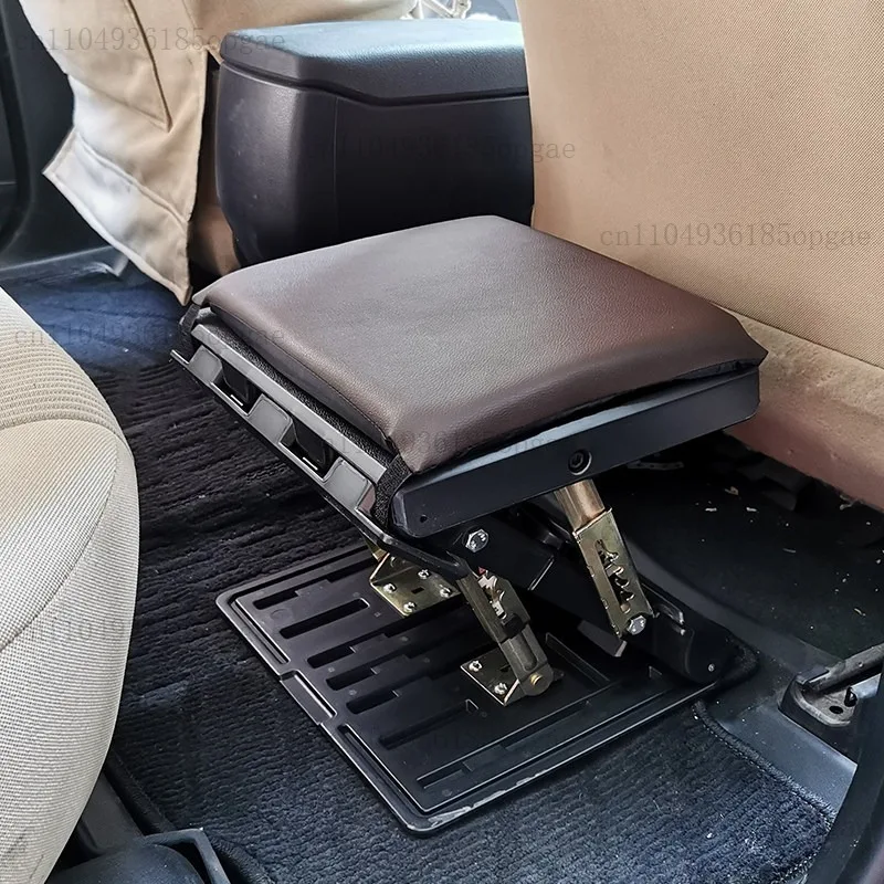 Car seat leg rest, leg support extension pad, rear rest footrest, car footrest, cross-legged bench