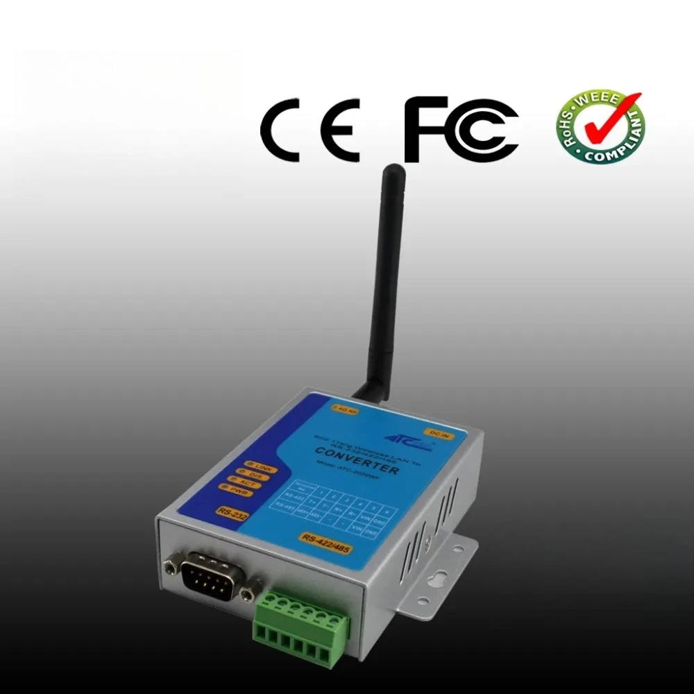 Not brand new Wireless Data Transmission Equipment WIFI Transfer Serial Port Module 485 Serial Oral Server ATC-2000WF