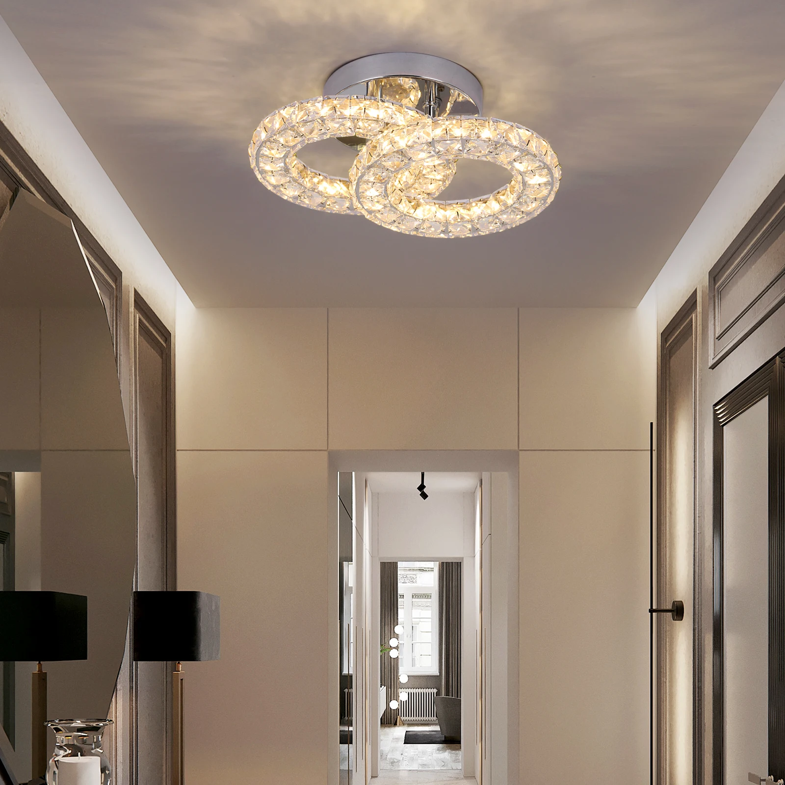 

VETRULUS современный роскошный хрустальный потолочный светильник, люстра для столовой, гостиной, светодиодный светильник для внутреннего освещения, домашний декор, светильник для спальни