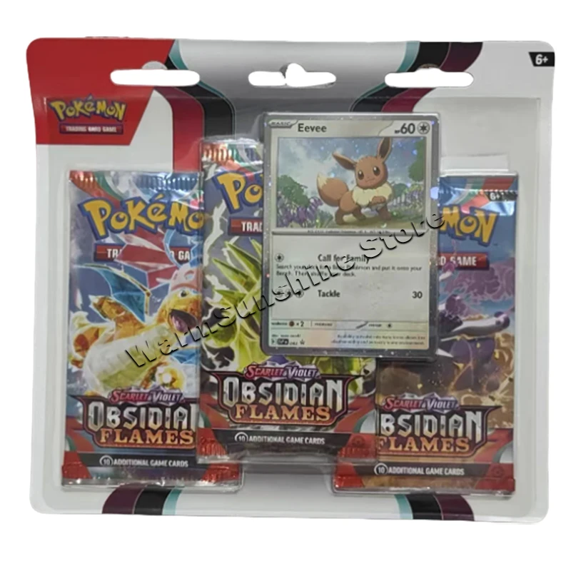 Oryginalne karty Pokemon Trading Card Game (PTCG) w wersji angielskiej: Stellar Crown, Obsidian Flames, Temporal Forces, Paradox Rift, karty anime, prezenty.