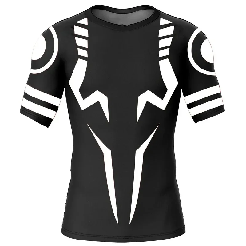 Modisches 3D-Druck Herren Kurzarm Lustiges Anime T-Shirt für Männer Sommer Lässiges Rundhals-T-Shirt Street Harajuku Herrenbekleidung