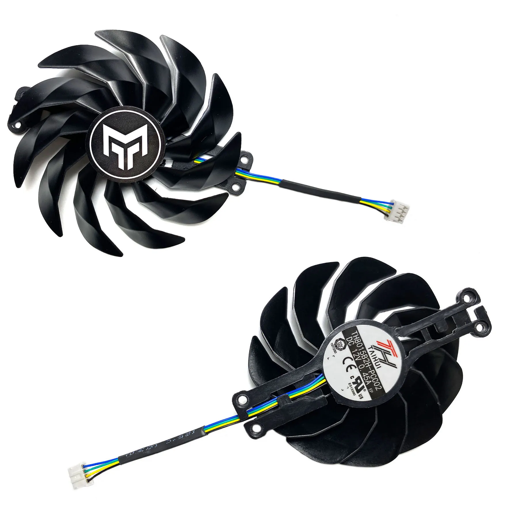 Ventilador de substituição do cartão gráfico, GALAX, GeForce, RTX3060, LHR, 12GB, Mini OC, Novo