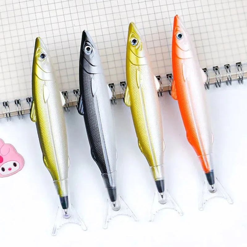 Simulation Fish Ballpoint Pen  Lovely Salted Fish Pencil Children's Creativity Kids Students Pencil Writing School Supplies