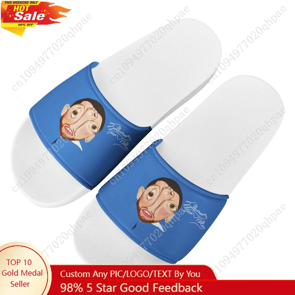 

Mac Miller Slippers Home Bathroom Sandals Water Shoes Men Women Teenagers Indoor Poor Sandal Customized Summer Slipper