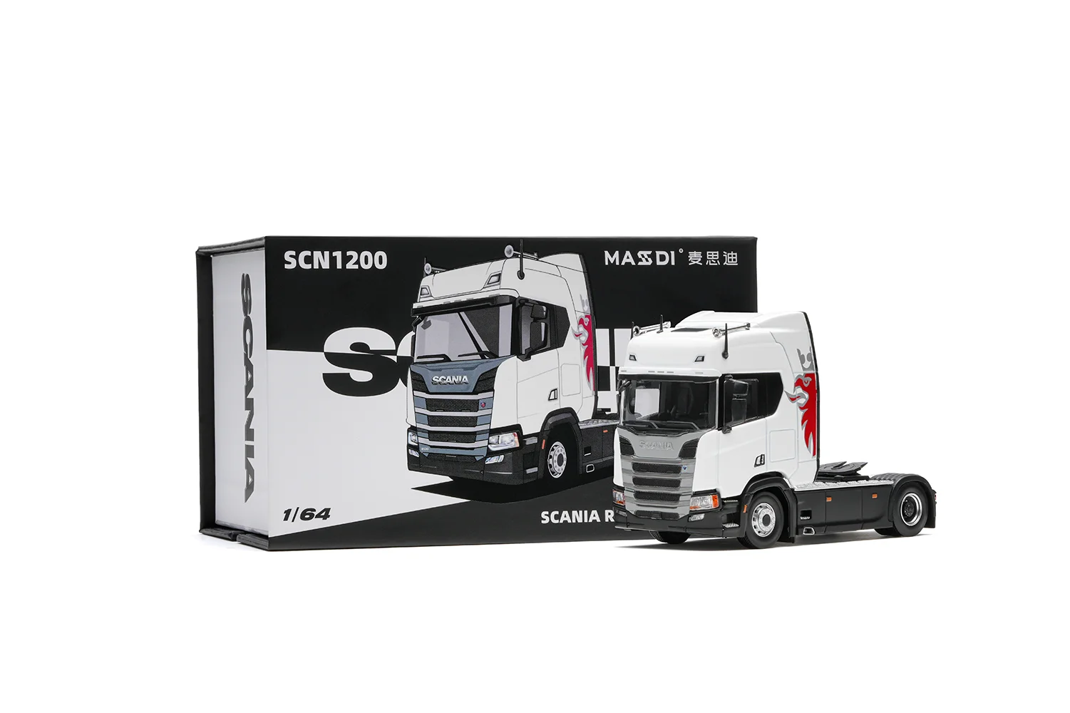 Masdi 1/64 Scale Scania R500 770S V8 Tractor Truck Transport